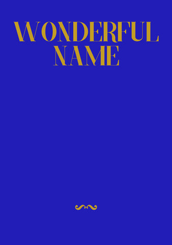 Wonderful Name Songbook